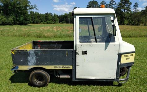 An ex-Boeing Cushman 461A Truckster could be the perfect vehicle for hauling goods around your home, so would you go ahead and make it road legal? #Cushman, #Truckster Cushman Truckster, Barn Finds, Lifted Trucks, Longer Life, Monster Trucks, Trucks, Vehicles