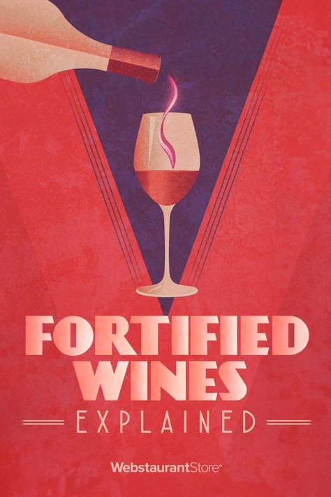 Wine being poured into a glass with text "fortified wines explained" Fortified Wine, Chicken Marsala, Types Of Wine, Alcohol Content, Cocktail Recipes, Crockpot Recipes, Brandy, Tap, Cooking Recipes