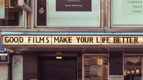 Wallpaper Horizontal, Make Your Life Better, Film Life, I Love Cinema, Film Aesthetic, Movie Theater, Dream Job, A Sign, Pretty Words