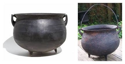 Antique Cast Iron Cauldron: Markings & Value Guide Witches Pot, Jambalaya Rice, Cast Iron Cauldron, Camping With Friends, Iron Cauldron, Amazing Meals, Cast Iron Pot, Friends Cast, Jambalaya