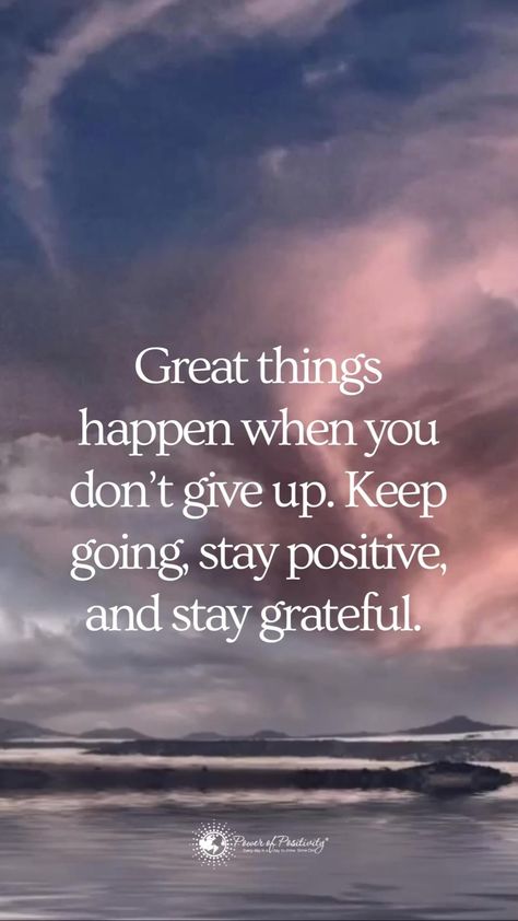 Motivation Positive, Become Wealthy, Positive Quotes Motivation, Gratitude Quotes, Positive Quotes For Life, Things Happen, Stay Positive, Daily Inspiration Quotes, Inspiration Quotes