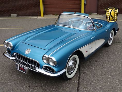 1959 Corvette, Bmw Classic Cars, Classic Corvette, Chevy Muscle Cars, Best Classic Cars, Ford Classic Cars, Chevy Corvette, Corvette Stingray, Classy Cars