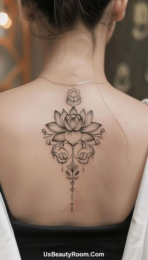 A beautifully detailed mandala with floral elements, etched in black ink on a woman's ribcage. The intricate patterns and symmetrical design create a mesmerizing and spiritual piece. Small Ribcage Tattoo, Ribcage Tattoo Ideas, Delicate Tattoo Ideas, Girl Flower Tattoos, Small Tattoos For Girls, Confidence For Women, Flower Quote, Back Tats, Ribcage Tattoo