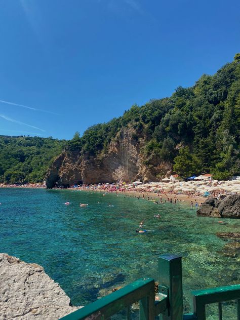 Mogren Beach, Montenegro Montenegro Beach, Montenegro Travel, Backpacking Europe, Europe Summer, European Tour, Dream Travel Destinations, Future Travel, Pretty Places, European Travel