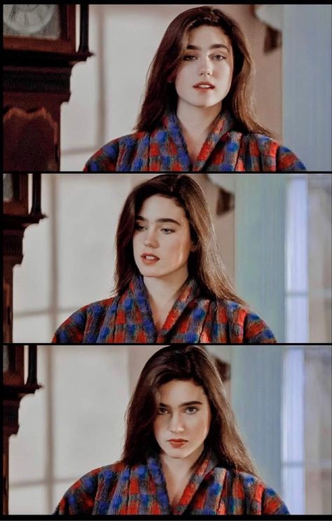 Jennifer Connelly 90s Aesthetic, Jennifer Connelly 80s, Jennifer Connelly 90s, 90s Celebs, Jennifer Conely, Jennifer Connelly Young, Outfits 2000s, Straykids Hyunjin Photoshoot, Jennifer Connelly