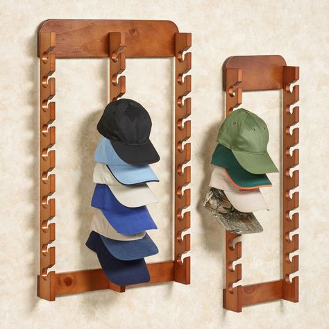 27 Brilliant Hat Rack Ideas for Your Next DIY Project!   #hatrack #hat #rack #DIY #cowboy #furniture #DIYproject Diy Hat Hanger, Wall Hat Racks, Diy Hat Rack, Cowboy Hat Rack, Cap Rack, Cap Organizer, Wall Hats, Cap Display, Diy Wand