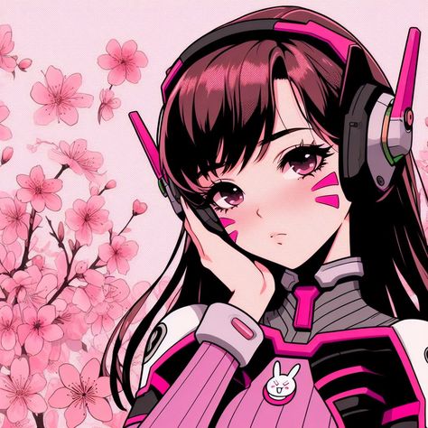 🌸 d.va ow 🌸 pink overwatch pfp D.va Wallpaper Cute, D.va Pfp, D.va Wallpaper, D.va Art, Overwatch Posters, Overwatch Wallpapers, D.va Overwatch, Arte Monster High, Overwatch Fan Art