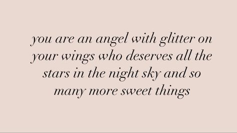 Angel Poems, Stars In The Night Sky, Pink Quotes, Aesthetic Words, June 1, The Night Sky, An Angel, Hopeless Romantic, A Quote