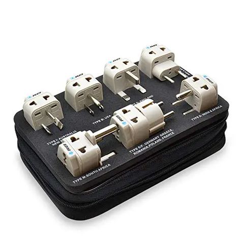 International Travel Adapter, Universal Plug Adapter, Universal Travel Adapter, Europe Germany, Mk Handbags, Super Gifts, Travel Adapter, Germany And Italy, Travel Wanderlust