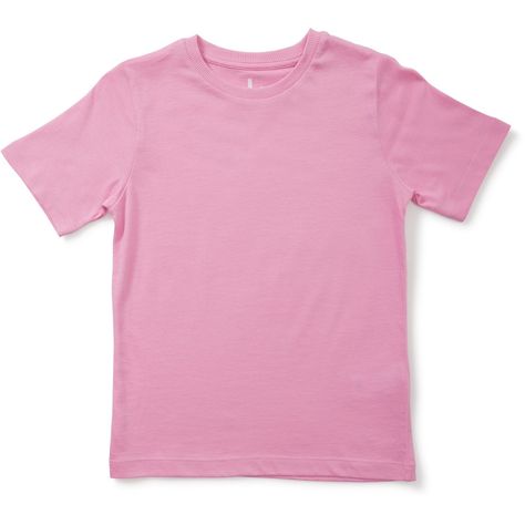 Keep her rotation of essentials simple, stylish and on point thanks to pieces like the Brilliant Basics Plain Tee. Ready for everyday wear, this top features a plain design with a vibrant pink to a cotton fabric, and is made complete with short sleeves and a cosy round neckline. Plain Tees, Pink Brand, Plain Design, Basic Tee, Girl Top, Kids Clothing, Round Neckline, Clothing Accessories, Everyday Wear