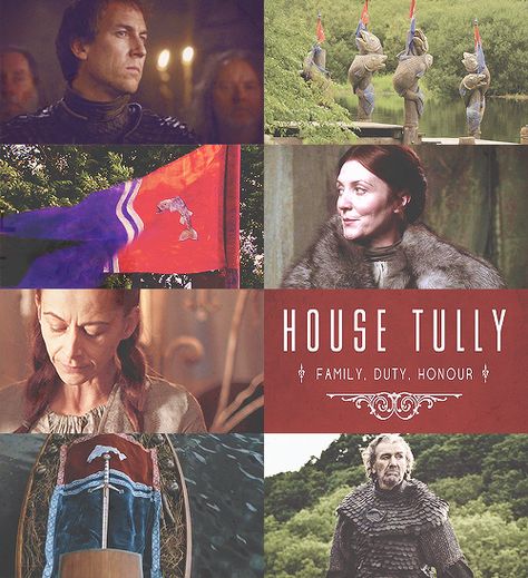 Game Of Thrones/ House of Tully Tully Game Of Thrones, House Tully, Bright Blue Eyes, High Cheekbones, Game Of Thrones Houses, House Of Dragons, Great House, A Song Of Ice And Fire, Blue Eyes