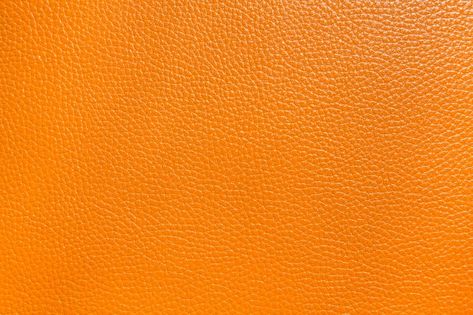 Orange color leather background Premium ... | Premium Photo #Freepik #photo #background #pattern #texture #template Coloured Denim, Photo Orange, Leather Background, Romantic Road, Drawing Projects, Faux Leather Fabric, Robert Kaufman, Orange Leather, Leather Texture