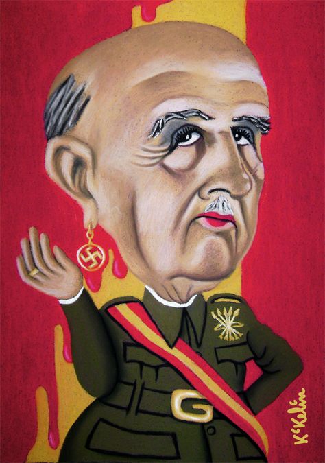 Francisco Franco, Caricatures, Polynesian Tattoo, Ronald Mcdonald, Pastel, Humor, Memes, Funny, Fictional Characters