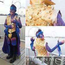 Tamatoa Cosplay, Tamatoa Costume, Moana Tamatoa, Moana Halloween, Moana Halloween Costume, Moana Jr, Theater Mom, Halloween Costumes Easy, S Costumes