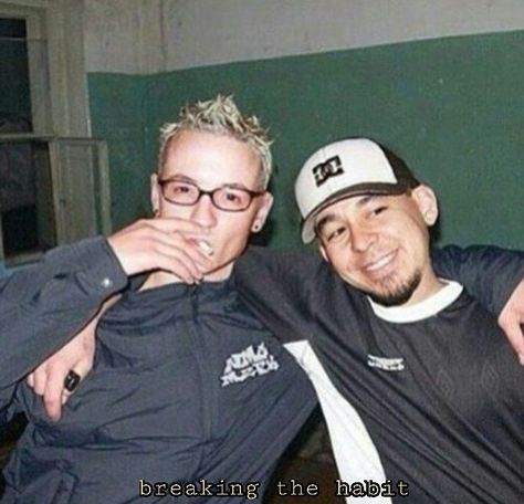 Old-school Chester and Mike Chester And Mike, Danny Panthom, Linking Park, Charles Bennington, Linkin Park Chester, Layne Staley, Mike Shinoda, Chester Bennington, Band Members