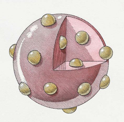 atom1plumpudding Plum Pudding Model, Bony Landmarks, Atom Model, Bohr Model, Ionic Bonding, Chemistry Classroom, Covalent Bonding, Atomic Structure, Plum Pudding