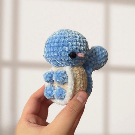 Posting a new updated squirtle picture 💗 I love making this more than anything! Pokemon will always be one of my favorites. Thank you for the pattern @crochetedbyel Super cute! #pokemon #squirtle #crochet #crocheting #crochetaddict #yarn #plushie #etsy #etsyshop #cute Squirtle Crochet, Cute Pokemon, My Favorites, Business Ideas, Always Be, Pokemon, Super Cute, Yarn, Etsy Shop