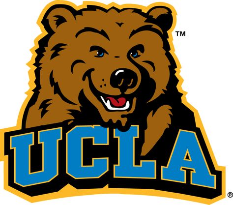 UCLA Bruins Alternate Logo (2004-Pres) - Ucla Logo, Ucla Bruins, Bears, University, Yellow, Blue