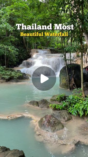 Erawan Waterfall, Erawan National Park, Kanchanaburi Thailand, Green Pond, Breathtaking Scenery, Beautiful Waterfalls, Ponds, The Journey, Bangkok