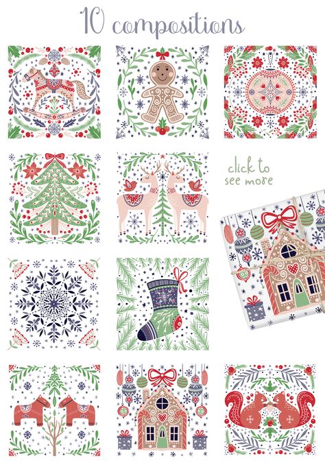 Elements Animals, Christmas Tale, Christmas Elements, Have A Nice Day, Nice Day, How To Introduce Yourself, Png Files, Seamless Patterns, New Product