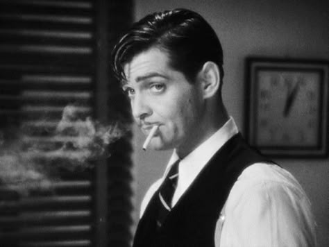 21 Vintage Hollywood Studs Who Are Way Hotter Than Today's Actors ... Old Hollywood Actors, It Happened One Night, Hollywood Men, Clark Gable, Gone With The Wind, Golden Age Of Hollywood, Hollywood Actor, Vintage Hollywood, Classic Movies