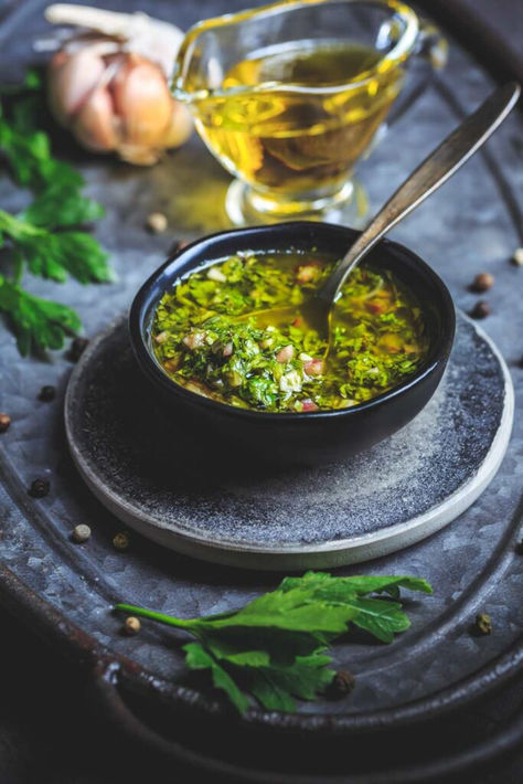 Bobby Flay Chimichurri Sauce Recipe Bobby Flay Recipes Grill, Bobby Flay Steak, Donkey Sauce, Chimichurri Sauce Recipe, Cilantro Parsley, Bobby Flay Recipes, One Pot Cooking, Chimichurri Recipe, Healthy Protein Meals