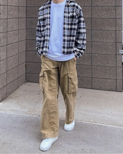 Cargo Pant Outfit, Korean Street Fashion Men, Cargo Outfit, Pants Outfit Men, Trendy Boy Outfits, Mens Trendy Outfits, Street Style Outfits Men, Mens Casual Dress Outfits, Men Stylish Dress