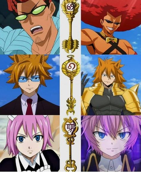 Lucy Celestial Spirits, Fairy Tail Zodiac Spirits, Gemini Wallpaper, Fairy Tail Comics, Fairy Tail Family, Rave Master, Fairy Tail Images, Fairy Tail Nalu, Creepypasta Cute