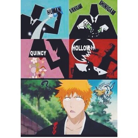 Pretty much (Pic cred: @sugoii.bleach) #bleach by bleachmemes Bleach Anime Funny, Brain Bleach, Bleach Pictures, Bleach Funny, Bleach Anime Ichigo, Kurosaki Ichigo, Bleach Fanart, Bleach Art, Bleach (anime)