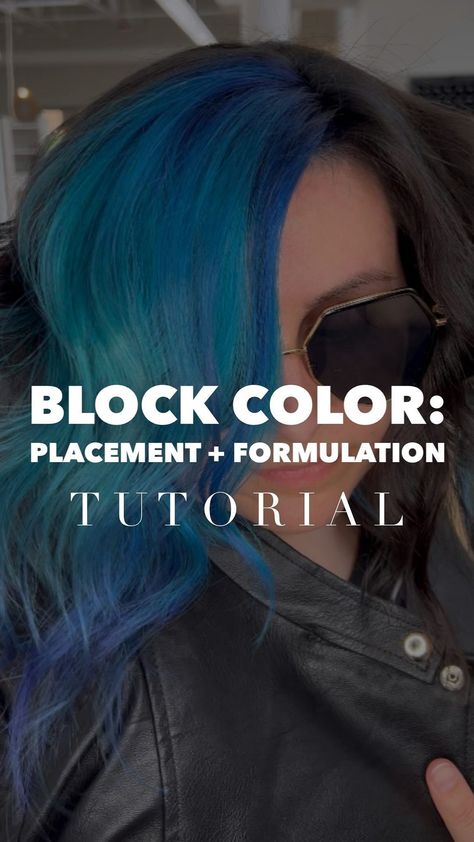 emchenhair on Instagram: 2 back to back processes: #colorblockhair followed by #colormelting. 4.5 hours total. Details below👇 𝗙𝗜𝗥𝗦𝗧 𝗣𝗥𝗢𝗖𝗘𝗦𝗦: 𝗖𝗢𝗟𝗢𝗥 𝗕𝗟𝗢𝗖𝗞𝗜𝗡𝗚 🧱⁣ ⁣… Block Hair Colours, Block Coloring Hair Techniques, Color Blocking Placement Hair, Diy Color Block Hair, How To Color Block Hair, Low Maintenance Hair Color Ideas, Color Block Hair Placement, Color Blocking Short Hair, Color Blocking Hair Ideas