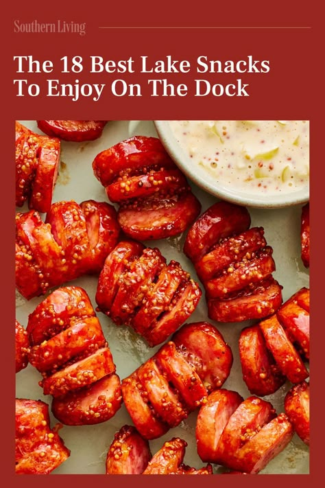 Looking for delicious and portable snack ideas for your next lake adventure? Discover a variety of easy-to-make recipes and snack ideas perfect for enjoying at the lake. Whether you're heading to the lake for the day or for the weekend, these snack recipes will keep everyone fueled up and satisfied all day long. #lakesnacks #lakefood #appetizers #snackrecipes #beachsnacks Boat Snacks Ideas, Portable Snack Ideas, Lake Snacks, Boat Snacks, Fancy Appetizer Recipes, Heavy Appetizers, Beach Snacks, Impressive Appetizers, Breakfast Party Foods