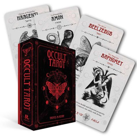 Occult Tarot: McHenry, Travis: 9781925924213: Amazon.com: Books First Tarot Deck, Occult Tarot, Cards Drawing, Ancient Demons, Key Of Solomon, Divination Cards, Tarot Card Decks, Book Of The Month, United States Navy