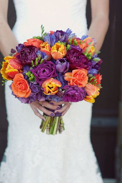 Bouquet Flowers Wedding, Lavender Wedding Flowers, Fall Purple, Peony Bouquet Wedding, Purple Wedding Bouquets, Silk Wedding Flowers, Purple Color Schemes, Blue Wedding Bouquet, Bridal Bouquet Fall