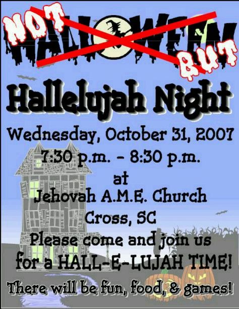 Hallelujah night Party Halloween, Night Ideas, Halloween Party, Halloween, Quick Saves