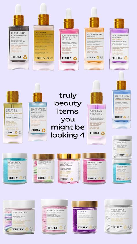 #trulybeauty #truly #dontremixthis #beauty #serum Truly Cosmetics, Truly Skin Care Products, Truly Beauty Kit, Truly Serum, Truly Beauty Set, Truly Beauty Serum, Truly Beauty Face Serum, Truly Products, Truly Beauty Products