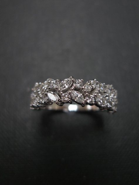 Future Jewelry, Marquise Shape Diamond, Unique Wedding Ring, A Cinderella Story, Wedding Diamond, Engagement Ring Moissanite, Cinderella Story, Jewelry Design Inspiration, Ring Inspo