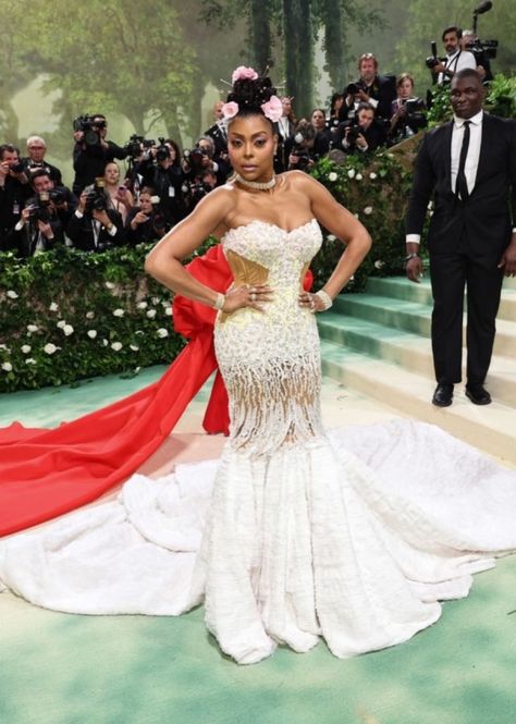 Alien Superstar, Met Gala Outfits, Met Gala Dresses, Gala Fashion, Taraji P Henson, Fashion Newsletter, Casual Glam, First Monday, Dressed To Impress