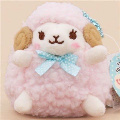 Pinball Animation, Sheep Plushies, Pink Stuffed Animals, Pink Sheep, Cute Squishies, Monkey Stuffed Animal, Kawaii Toys, Kawaii Plush, Kawaii Plushies