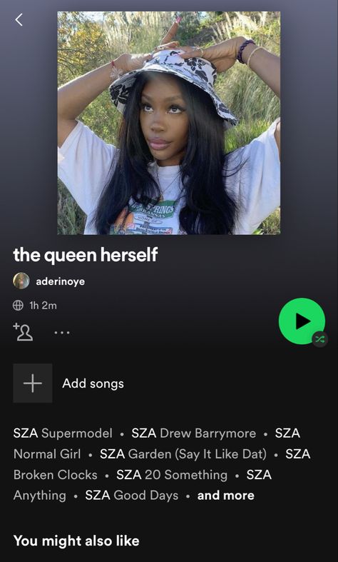 #spotify #playlist #sza #rnb Sza Playlist Names, Sza Playlist, Sza Drew Barrymore, Playlist Names, Normal Girl, Spotify Playlist, Really Funny Pictures, Really Funny, Music Book