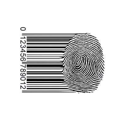 Fingerprint Logo Design Ideas, Identity Tattoo, Tattoos For Siblings, Matching Tattoos For Siblings, Barcode Design, Graphic Design Images, Brother And Sister Love, Tshirt Design Inspiration, Typography Poster Design