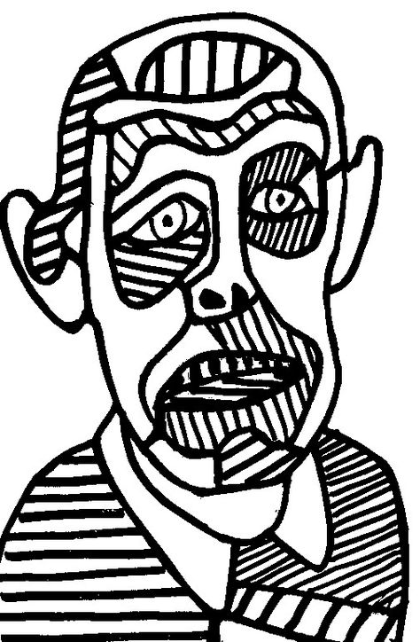 Jean Dubuffet : Autoportrait Gottfried Helnwein, Guggenheim Museum Bilbao, Jean Dubuffet, Raoul Dufy, Guggenheim Museum, Art Brut, Arte Popular, Pencil Portrait, Outsider Art