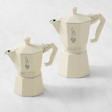 moka | Williams Sonoma Vintage Espresso Machine, Paris Kitchen Decor, Wine And Beer Fridge, Stovetop Espresso Maker, Bialetti Moka, Specialty Kitchen Tools, Stovetop Espresso, Apartment Needs, William Sonoma