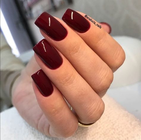 Western Nails, Natural Everyday Makeup, Red Manicure, Minimalist Nails, Chic Nails, Short Acrylic Nails, Best Acrylic Nails, Gorgeous Nails, Manicure And Pedicure