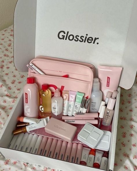 Glossier Skin Care, Glossier Skin, Glossier Balm, Glossier Balm Dotcom, Makeup Bag Essentials, Sephora Skin Care, Glossy Makeup, Shower Skin Care, Balm Dotcom