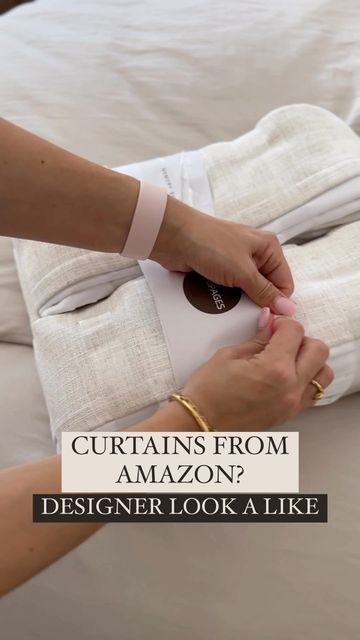 Cheap Curtain Ideas Living Room, Primary Bedroom Curtain Ideas, Viral Curtains, Amazon Linen Curtains, Ideas For Living Room Curtains, Best Curtains On Amazon, Curtains Amazon, Amazon Curtains Bedroom, Viral Amazon Curtains