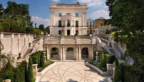 One Cornwall Terrace, Qatar Sheikh Hamad bin Khalifa Al Thani and Sheikha Mozah’s home, Regent’s Park - London End Terrace House, London Residence, Regents Park, London Property, London Park, Expensive Houses, Celebrity Houses, Buying Property, Reception Rooms