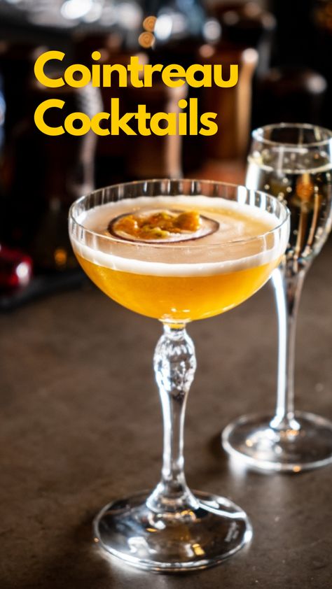 Cointreau Cocktails Gin Cointreau Cocktail, Before Dinner Cocktails, Cocktails With Cointreau, Drinks With Cointreau, Cointreau Cocktail Recipes, Cointreau Drinks, Cointreau Cocktail, Cointreau Cocktails, Sidecar Cocktail