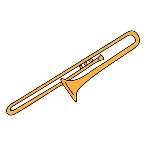 Trombone musical instrument doodle #AD , #Ad, #AD, #musical, #instrument, #doodle, #Trombone Trombone Drawing, Music Instruments Drawing, Trombone Instrument, Modern Art Deco Home, Embroidery Journal, Easy Pictures To Draw, Music Doodle, Yearbook Cover, Cute Small Drawings