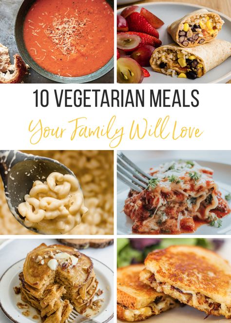 Vegetarian Meals For Picky Eaters, Tasty Vegetarian Meals, Meals For Picky Eaters, Meatless Meals Easy, Picky Eaters Dinner, Meals For Kids, Vegetarian Kids, Delicious Family Dinners, Vegetarian Meals For Kids