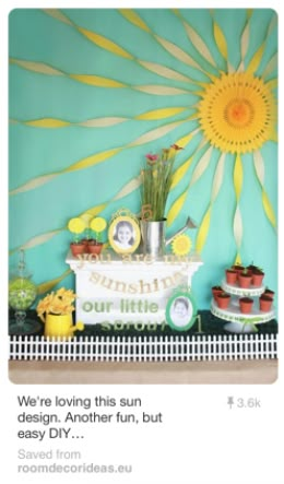 Sun Theme Decorations, Sunshine Photo Backdrop, Diy Sunshine Decorations, Sunshine And Rainbows Classroom Theme, Diy Party Backdrop Ideas, Sun Backdrop, Sunshine Decor, Painting Tattoos, Sun Theme